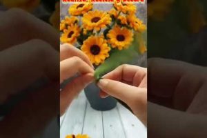 Girasol jarrón: una hermosa adición floral para tu hogar