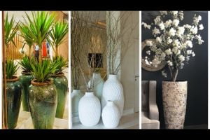 Bambú en jarrón de cristal: una elegante y natural decoración para tu hogar
