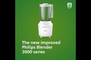 Batidora Philips con jarra de acero: potencia y calidad en tus preparaciones