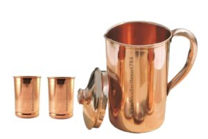Jarra de cobre para agua: beneficios, estilo y calidad en un solo producto