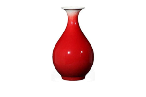 Jarrón de cerámica roja: elegancia y estilo para tu hogar
